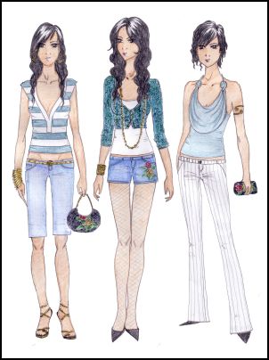 Teen Fashion Clothes Designs Drawings